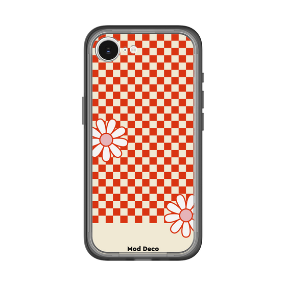 スリムプロテクションプレミアムケース［ Mod Deco - オリジナル - レトロフラワー ］