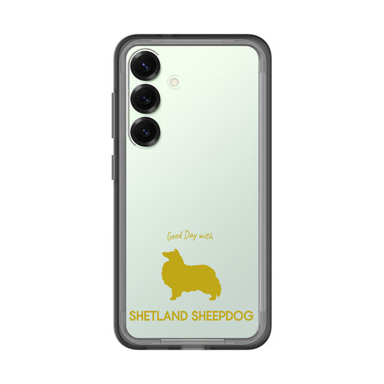スリムプロテクションプレミアムケース［ &UCHINOCO - シェットランド・シープドッグ ］
