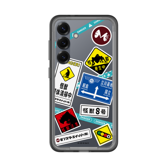 スリムプロテクションプレミアムケース［ 怪獣8号 - ステッカー - カラー ］