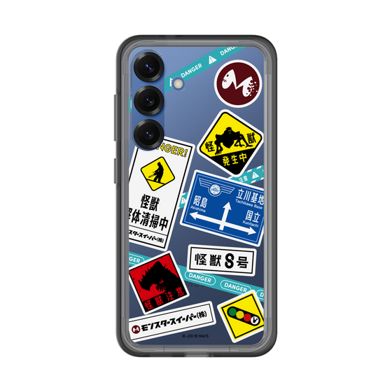 スリムプロテクションプレミアムケース［ 怪獣8号 - ステッカー - カラー ］
