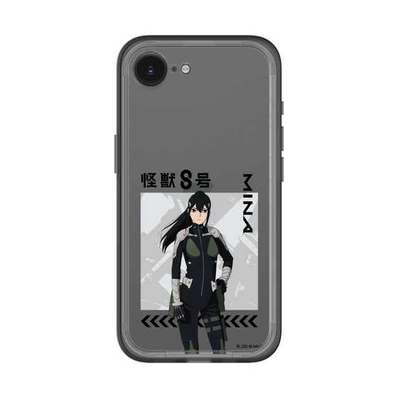 スリムプロテクションプレミアムケース［ 怪獣8号 - 亜白ミナ - アップ ］