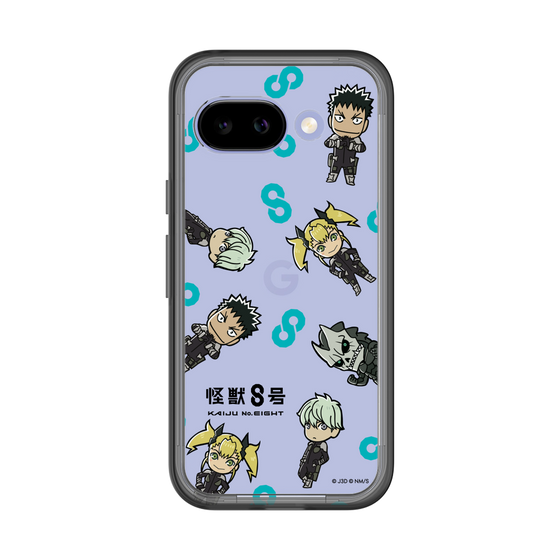スリムプロテクションプレミアムケース［ 怪獣８号 - ミニキャラ - 総柄01 ］
