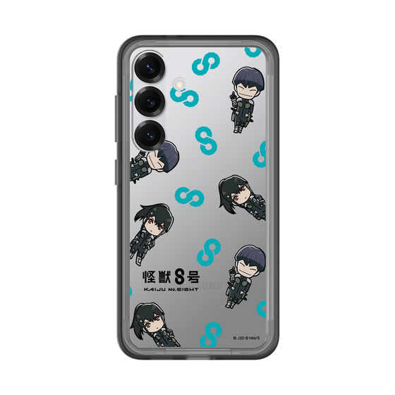 スリムプロテクションプレミアムケース［ 怪獣８号 - ミニキャラ - 総柄02 ］