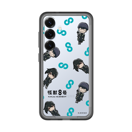 スリムプロテクションプレミアムケース［ 怪獣８号 - ミニキャラ - 総柄02 ］