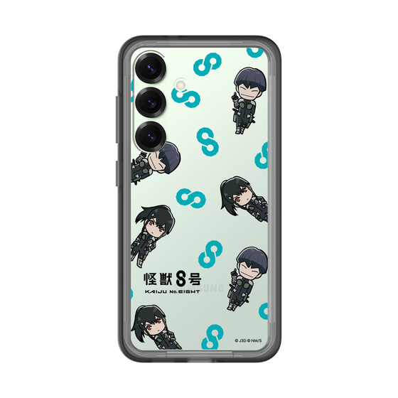 スリムプロテクションプレミアムケース［ 怪獣８号 - ミニキャラ - 総柄02 ］