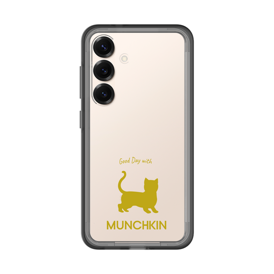 スリムプロテクションプレミアムケース［ &UCHINOCO - マンチカン ショートヘア ］