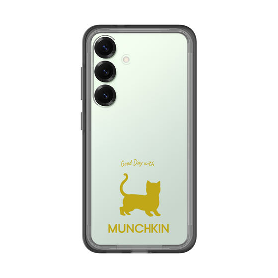 スリムプロテクションプレミアムケース［ &UCHINOCO - マンチカン ショートヘア ］