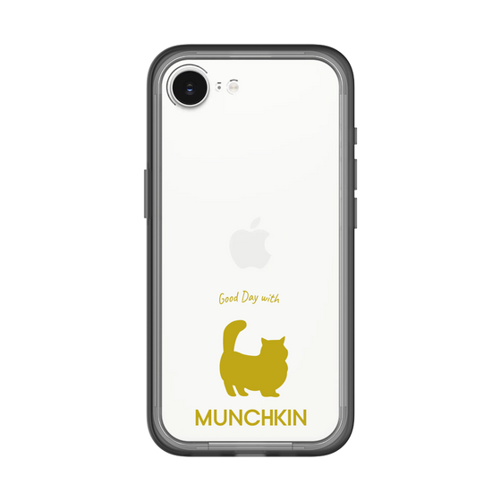 スリムプロテクションプレミアムケース［ &UCHINOCO - マンチカン ロングヘア ］