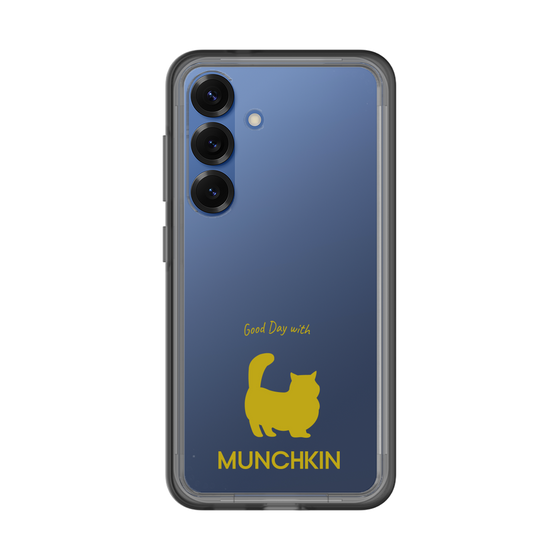 スリムプロテクションプレミアムケース［ &UCHINOCO - マンチカン ロングヘア ］