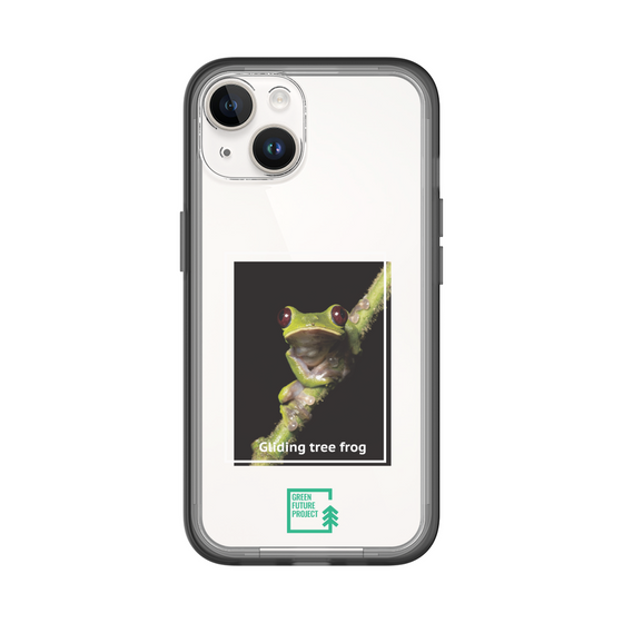 スリムプロテクションプレミアムケース［ Green Future Project - Gliding tree frog ］