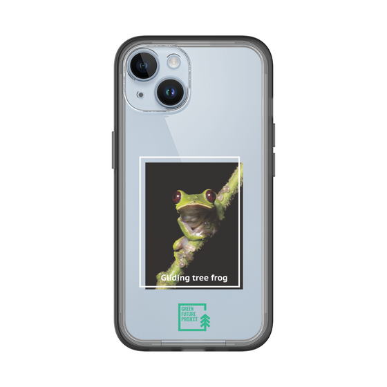 スリムプロテクションプレミアムケース［ Green Future Project - Gliding tree frog ］
