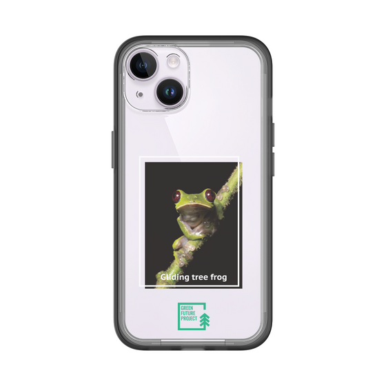 スリムプロテクションプレミアムケース［ Green Future Project - Gliding tree frog ］