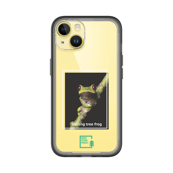 スリムプロテクションプレミアムケース［ Green Future Project - Gliding tree frog ］