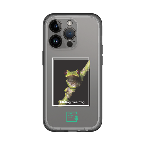 スリムプロテクションプレミアムケース［ Green Future Project - Gliding tree frog ］