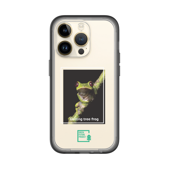 スリムプロテクションプレミアムケース［ Green Future Project - Gliding tree frog ］