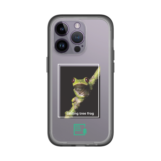 スリムプロテクションプレミアムケース［ Green Future Project - Gliding tree frog ］