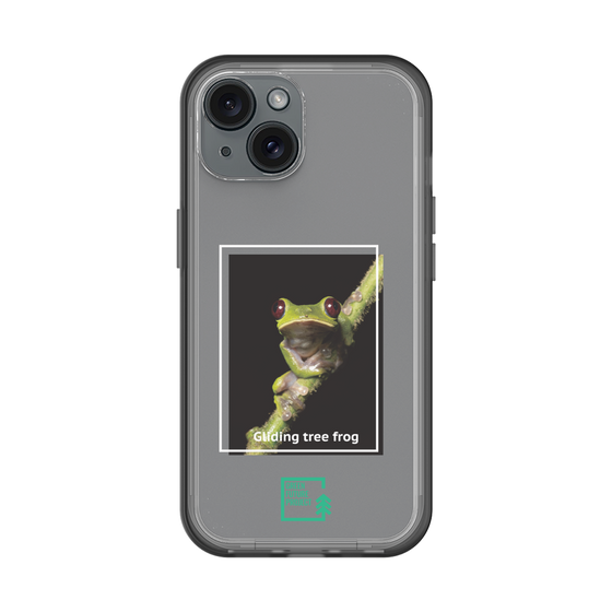 スリムプロテクションプレミアムケース［ Green Future Project - Gliding tree frog ］