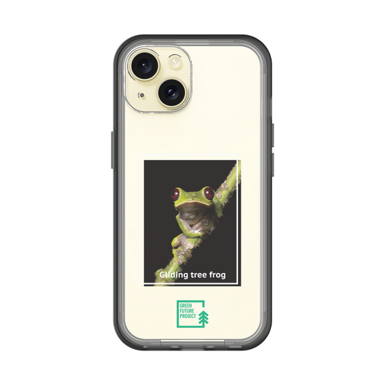 スリムプロテクションプレミアムケース［ Green Future Project - Gliding tree frog ］