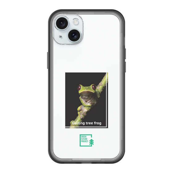 スリムプロテクションプレミアムケース［ Green Future Project - Gliding tree frog ］