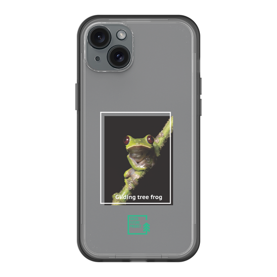 スリムプロテクションプレミアムケース［ Green Future Project - Gliding tree frog ］