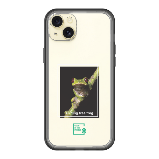 スリムプロテクションプレミアムケース［ Green Future Project - Gliding tree frog ］