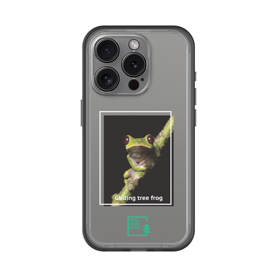 スリムプロテクションプレミアムケース［ Green Future Project - Gliding tree frog ］
