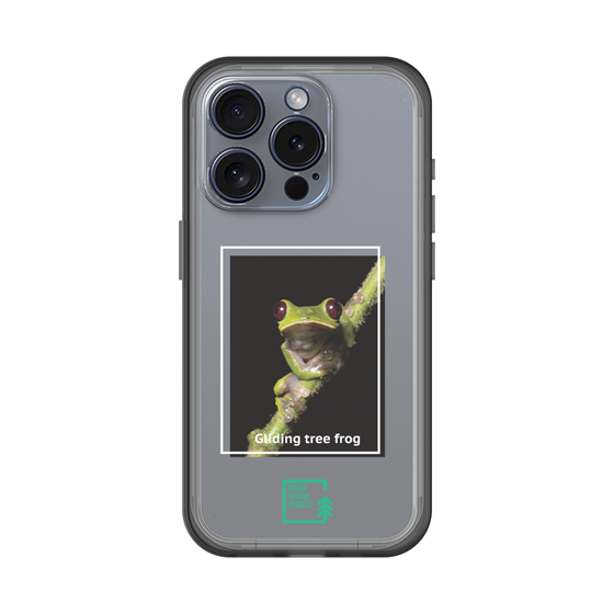 スリムプロテクションプレミアムケース［ Green Future Project - Gliding tree frog ］