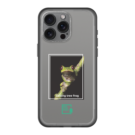 スリムプロテクションプレミアムケース［ Green Future Project - Gliding tree frog ］