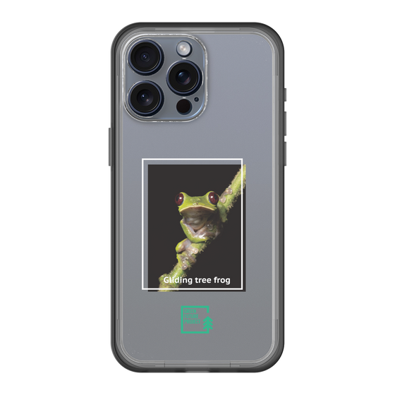 スリムプロテクションプレミアムケース［ Green Future Project - Gliding tree frog ］