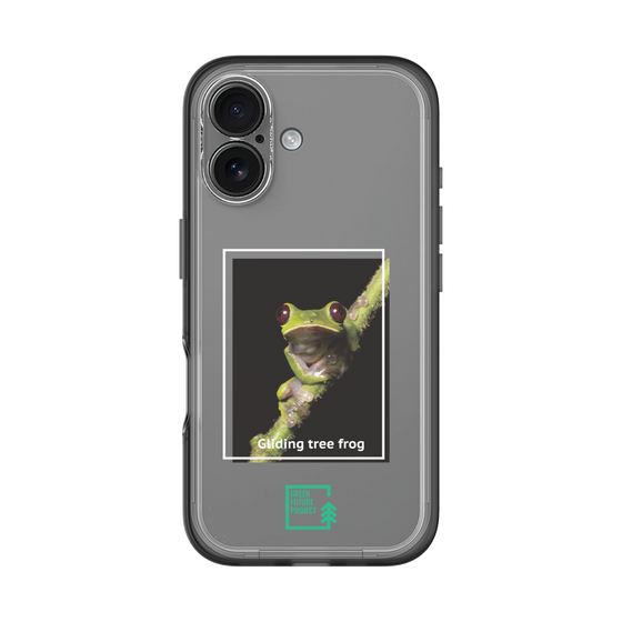 スリムプロテクションプレミアムケース［ Green Future Project - Gliding tree frog ］
