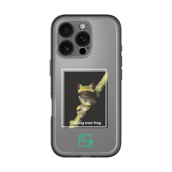 スリムプロテクションプレミアムケース［ Green Future Project - Gliding tree frog ］