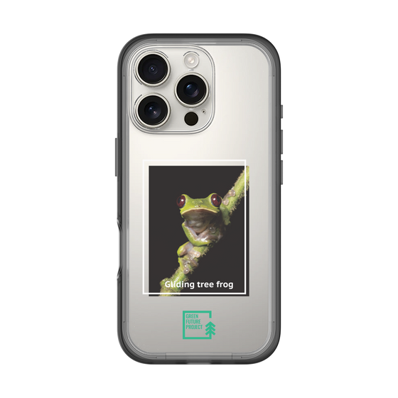スリムプロテクションプレミアムケース［ Green Future Project - Gliding tree frog ］