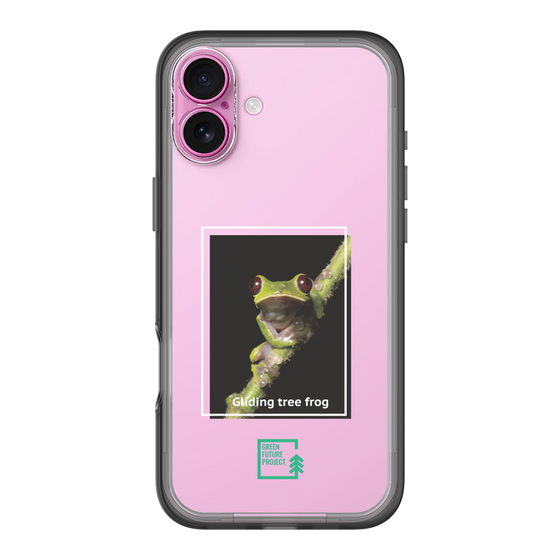 スリムプロテクションプレミアムケース［ Green Future Project - Gliding tree frog ］