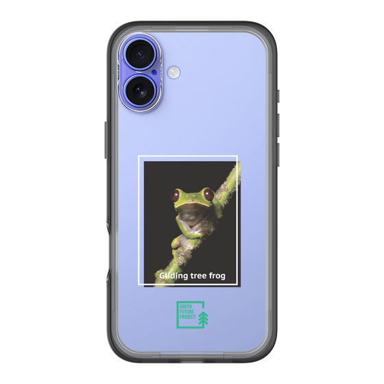 スリムプロテクションプレミアムケース［ Green Future Project - Gliding tree frog ］