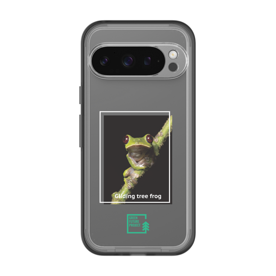 スリムプロテクションプレミアムケース［ Green Future Project - Gliding tree frog ］