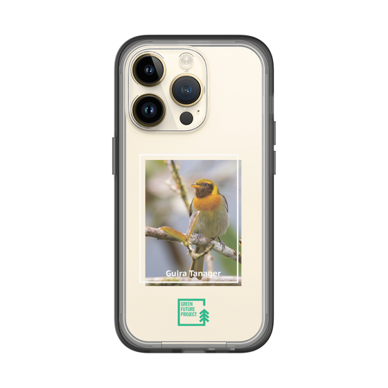スリムプロテクションプレミアムケース［ Green Future Project - Guira Tanager ］