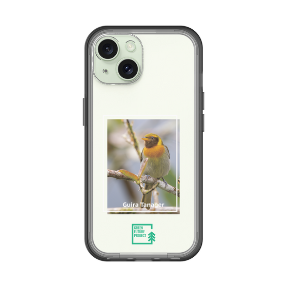 スリムプロテクションプレミアムケース［ Green Future Project - Guira Tanager ］