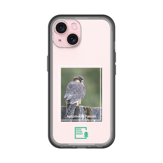 スリムプロテクションプレミアムケース［ Green Future Project - Aplomado Falcon ］