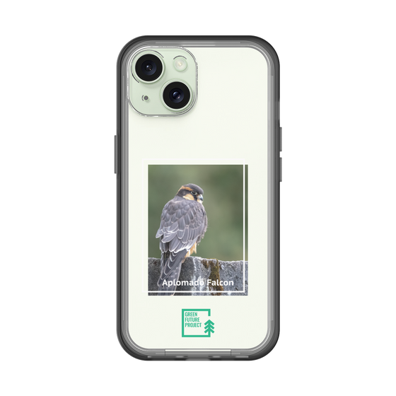 スリムプロテクションプレミアムケース［ Green Future Project - Aplomado Falcon ］