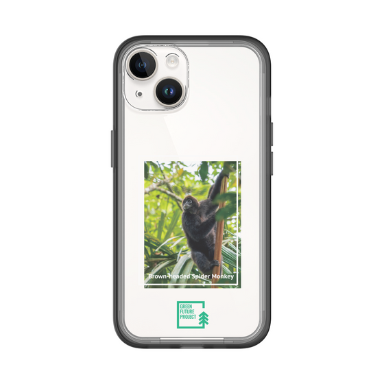 スリムプロテクションプレミアムケース［ Green Future Project - Brown-headed Spider Monkey ］