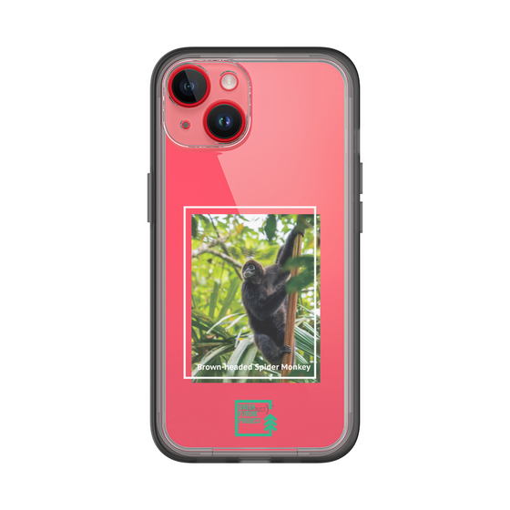 スリムプロテクションプレミアムケース［ Green Future Project - Brown-headed Spider Monkey ］