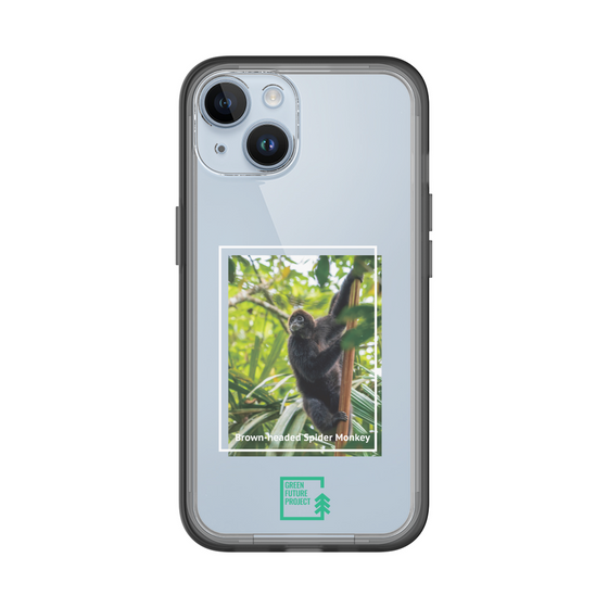 スリムプロテクションプレミアムケース［ Green Future Project - Brown-headed Spider Monkey ］