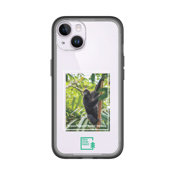 スリムプロテクションプレミアムケース［ Green Future Project - Brown-headed Spider Monkey ］