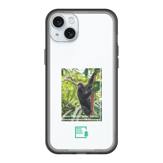 スリムプロテクションプレミアムケース［ Green Future Project - Brown-headed Spider Monkey ］