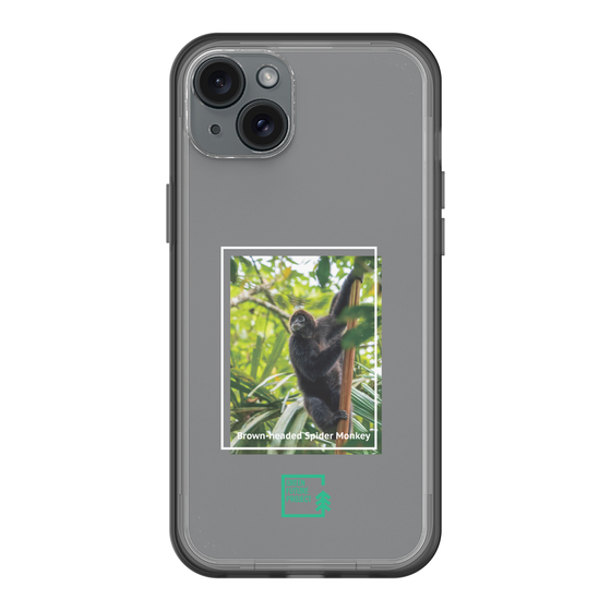 スリムプロテクションプレミアムケース［ Green Future Project - Brown-headed Spider Monkey ］