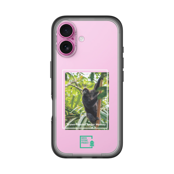 スリムプロテクションプレミアムケース［ Green Future Project - Brown-headed Spider Monkey ］