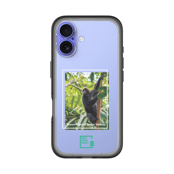 スリムプロテクションプレミアムケース［ Green Future Project - Brown-headed Spider Monkey ］
