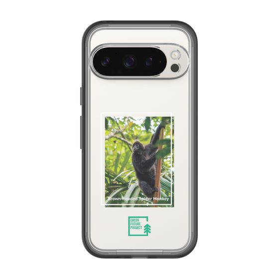 スリムプロテクションプレミアムケース［ Green Future Project - Brown-headed Spider Monkey ］