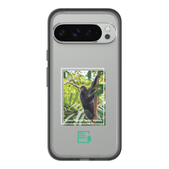 スリムプロテクションプレミアムケース［ Green Future Project - Brown-headed Spider Monkey ］