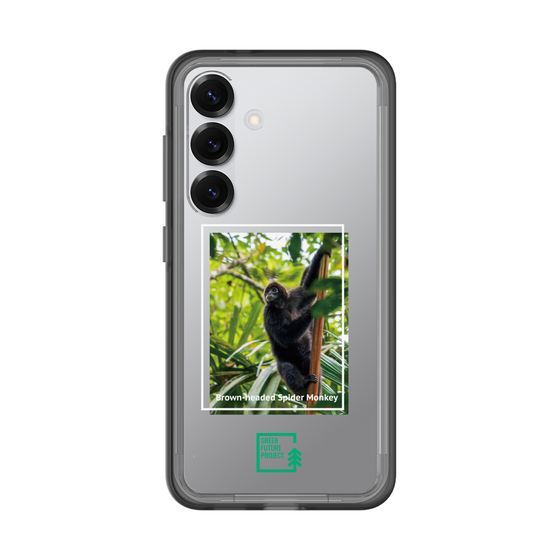 スリムプロテクションプレミアムケース［ Green Future Project - Brown-headed Spider Monkey ］